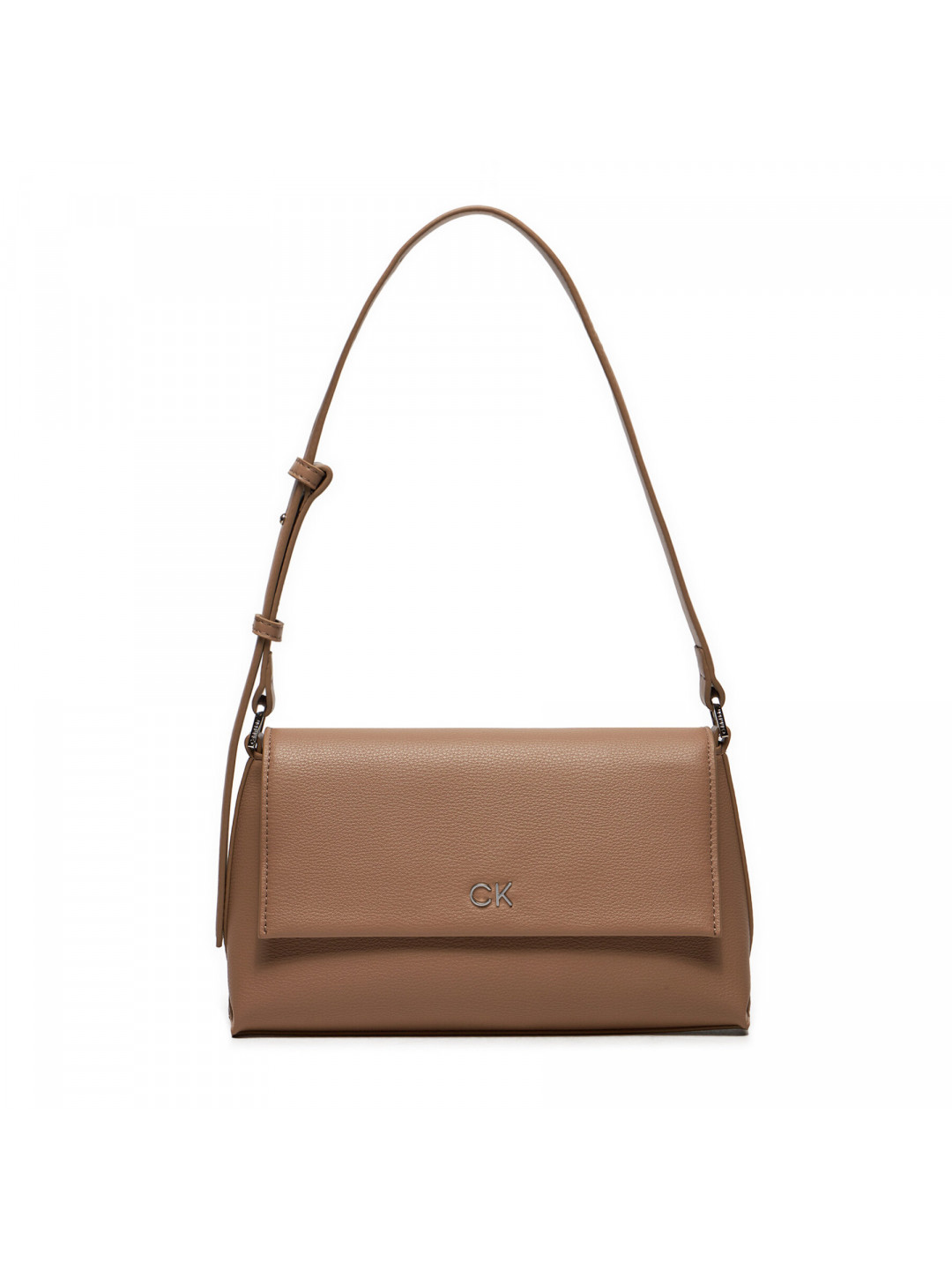 Kabelka Calvin Klein Ck Daily Shoulder Bag Pebble K60K612139 Hnědá